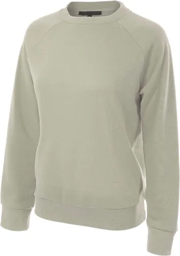 Vista 108 de MixMatchy Sudadera básica suave y cómoda de forro polar con cuello redondo para mujer