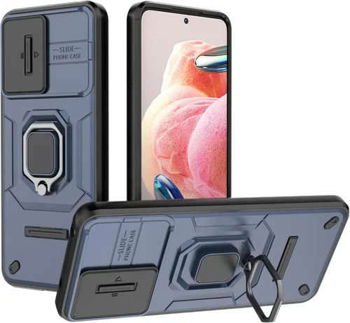 Vista 44 de Funda de teléfono móvil para Xiaomi Redmi A3/Xiaomi Poco C61 Soporte de coche Soporte Ventana corredera Cubierta protectora a prueba de golpes