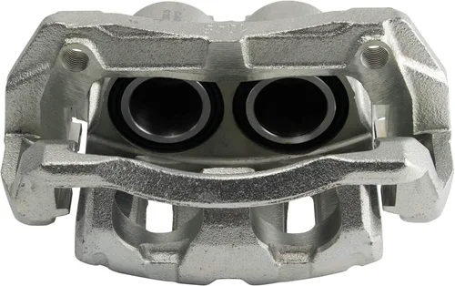 Vista 6 de TRQ Juego de pastillas de freno delanteras y rotores de cerámica, pinzas, mangueras, compatibles con Honda Odyssey 2005-2010