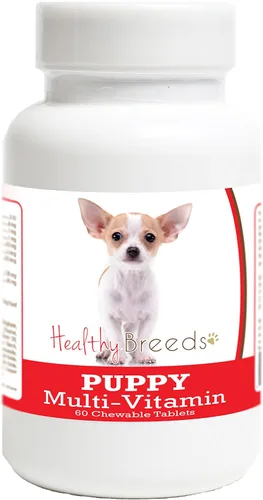 Vista 93 de Healthy Breeds Affenpinscher - Tableta multivitamínica para cachorros y perros, 60