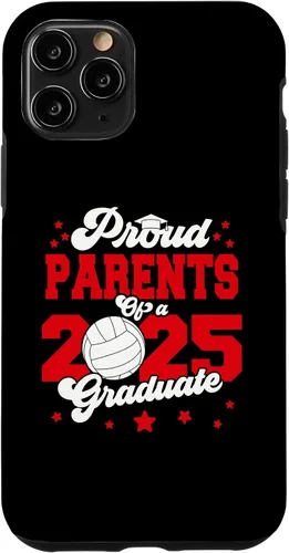Vista 27 de iPhone 16 Parents of a 2025 Graduate Prom Graduation 25 VolleyBall Case