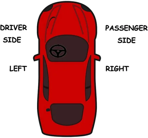 Vista 6 de WLLW Espejo de vidrio apto para Audi A3 A4 A5 Quattro S4 S5 RS5 lado pasajero solo derecho vidrio de repuesto convexo con adhesivo