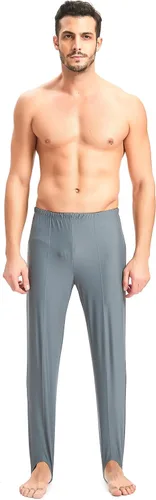 Vista 3 de Pantalones de gimnasia para hombres y niños, leotardo, mallas de ballet juveniles, pantalones de estribo para danza, yoga, práctica atlética