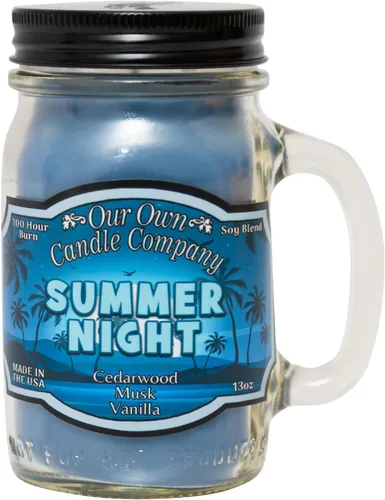 Vista 29 de Vela Campfire S'Mores, Our Own Candle Company, mezcla de soja, tarro de 13 onzas