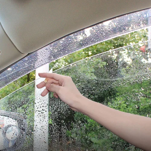 Vista 5 de MOCCAN Compatible con K-ia K3 Forte Cerato 2008-2022 para ventana de coche, parasol y lluvia, viseras, protector de refugio, accesorios exteriores