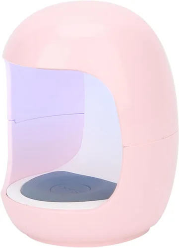 Vista 4 de Mini secador de uñas LED USB, lámpara secadora de esmalte de uñas de gel, temporizador múltiple de secado rápido, máquina portátil de curado de uñas