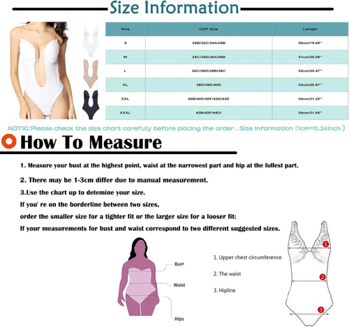 Vista 7 de Eaktool Ropa para mujer, ropa interior de corte bajo sin espalda, tanga sexy sin costuras, espalda descubierta