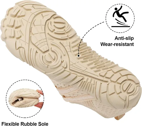 Vista 6 de XIHALOOK - Zapatos deportivos de senderismo para mujer y hombre, de secado rápido, para playa, caminar, kayak, surf, entrenamiento