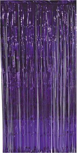 Vista 11 de 1 capa FR Gleam 'N Curtain (negro) accesorio de fiesta (1 unidad) (1/paquete)