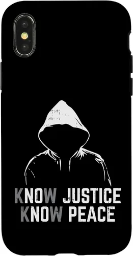 Vista 4 de Funda de regalo para iPhone 14 Know Justice Peace Black Lives Matter BLM African Pride