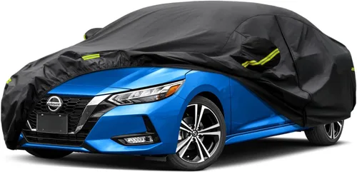 Vista 139 de Kaugung Funda para Coche de Ajuste Personalizado BMW Serie 3 E30 (1982-1994), 7 Capas Resistente al Viento Todo Clima Impermeable Cubierta Exterior