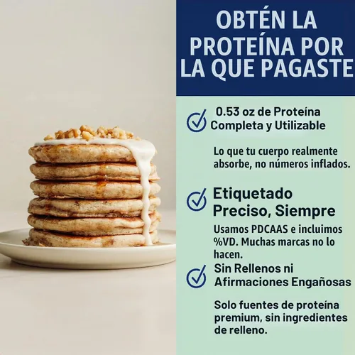 Vista 4 de PEScience Mezcla de proteínas para panqueques y waffles, rollo de canela