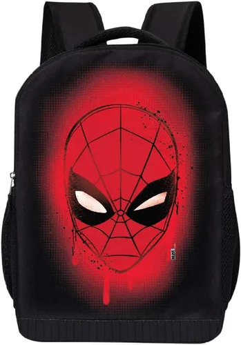 Vista 14 de Marvel Mochila Spider-Man para niños y niñas, mochila para niños pequeños Miles Morales Spiderman Kids Mochila Bolsa de malla Vengadores - Michael