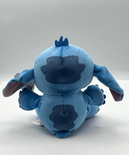 Vista 3 de TY Beanie Baby Stitch - (cuerpo suave) -6", azul