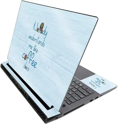 Vista 668 de MightySkins - Skin brillante con purpurina para Alienware M17 R3 (2020) y M17 R4 (2021) - Diversión de los años 90 Acabado duradero con purpurina