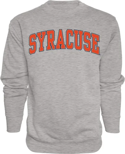 Vista 20 de Blue 84 NCAA para hombre Sudadera de cuello redondo con nombre de equipo jaspeado en color oscuro
