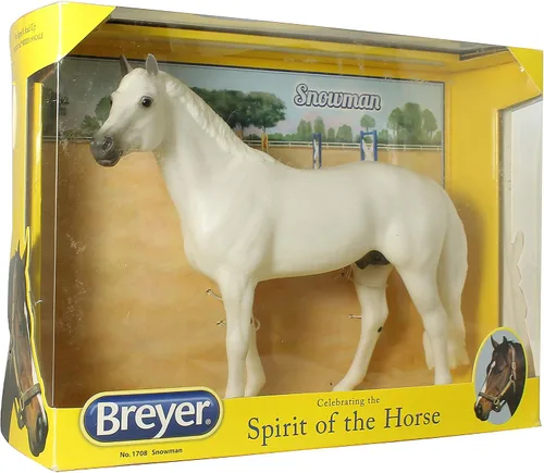 Vista 5 de Muñeco del famoso Snowman Breyer del concurso de saltos