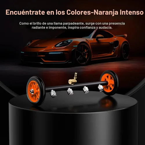 Vista 3 de EVEAGE Escoba de agua 2 en 1 para lavadora a presión del tren de rodaje de 16 pulgadas, accesorio para lavadora a presión debajo del automóvil