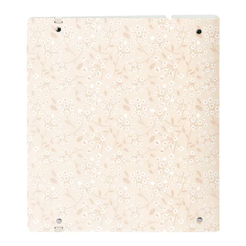 Vista 4 de Carpeta de anillas Safta Light pink flowers