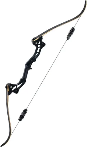 Vista 7 de SinoArt 64 "Takedown Recurve Bow Metal Riser 30-60Lbs diestro para tiro con arco caza