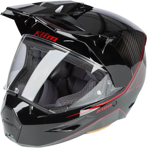 Vista 9 de Casco de motocicleta KLIM X1 Alpha Adventure ECE/DOT