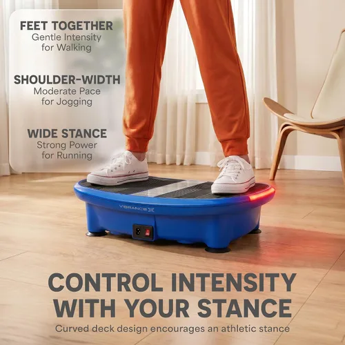 Vista 3 de Lifepro CosmoPlate/VibranceX Vibration Plate with Bluetooth or LED Models Oscillation Motor, Remote Control, Non-Slip Surface & Feet — Vibration