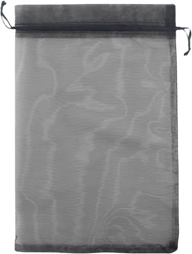 Vista 21 de 8 x 12 pulgadas 100 piezas bolsas con cordón de tela de organza bolsa de regalo de joyería bolsa de caramelo favores de boda B231 (verde manzana)