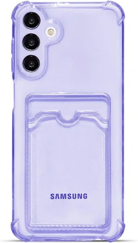Vista 27 de Tuokiou para Samsung Galaxy A16 Funda, Fundas Protectoras Transparentes con Ranura para Tarjetas, Funda Cartera de TPU Suave Ajuste Delgado