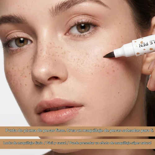 Vista 7 de Bolígrafo para pecas de 2 colores A-marrón claro+marrón oscuro