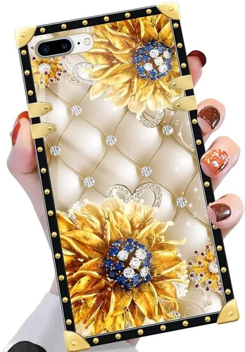 Vista 27 de Funda compatible con iPhone X/Xs, TPU suave de lujo y parte trasera de policarbonato duro para niñas y mujeres, funda protectora a prueba de golpes