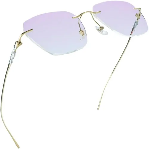 Vista 25 de LifeArt Pure Titanium Frame Glasses/Blue Light Blocking Reading Glasses, Reduce Eyestrain, Stylish for Men and Women