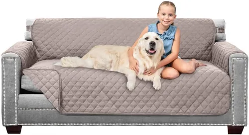 Vista 168 de Sofa Shield - Funda para sofá Loveseat con correa patentada, protector de cojín, funda reversible diseñada en EE. UU. resistente a manchas