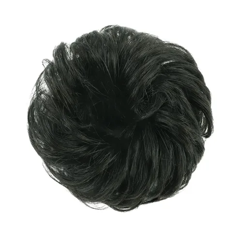 Vista 4 de Flequillo de cabello humano para mujer, clip de pelo de color platino