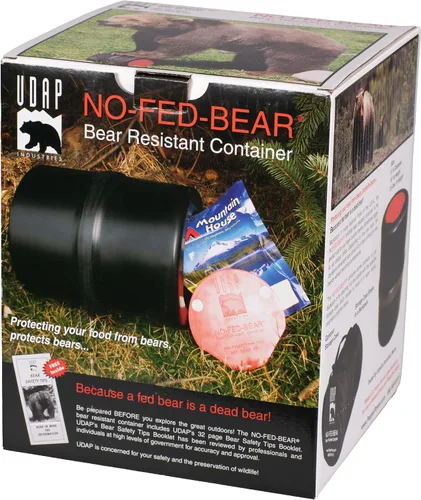 Vista 7 de Udap, cartucho resistente al ataque de osos NO-FED-BEAR., S