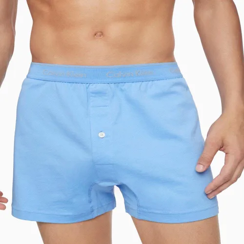 Vista 4 de Calvin Klein Calzoncillos de algodón clásicos para hombre, paquete de 3