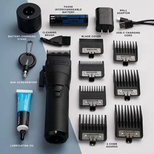 Vista 5 de BaBylissPRO FXONE Professional Cordless Clipper - Beard Trimmer for Men, Professional Stylist & Barber Clippers