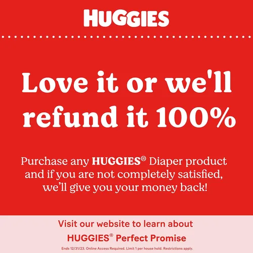 Vista 7 de Huggies Little Snugglers - Pañales para bebé, talla recién nacido (hasta 10 libras), 31 unidades, pañales para recién nacidos (paquete de 2)