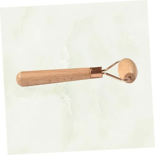 Vista 6 de FOMIYES Rodillo de madera para ojos, masajeador de cara, rodillo muscular, rodillo facial antienvejecimiento, masajeador facial, masajeador