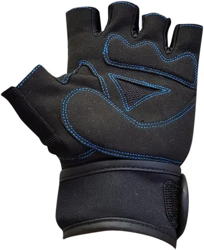 Vista 3 de F4W - Guantes de levantamiento de pesas con soporte para muñeca, guantes para entrenamiento, levantamiento de pesas, entrenamiento cruzado