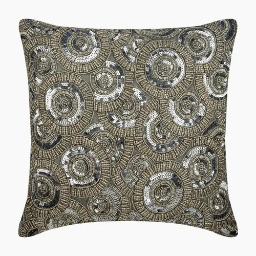Vista 22 de The HomeCentric Funda de almohada personalizada, fundas de almohada decorativas de 12 x 12 pulgadas (11.8 x 11.8 in), color plateado, fundas de 16.