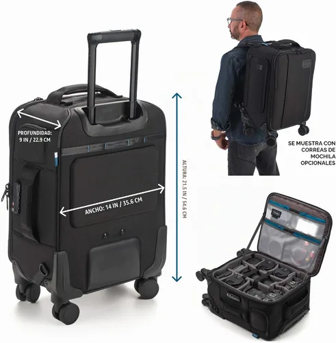 Vista 2 de Tenba Roadie v2 Spinner 21 Internacional (638-725)