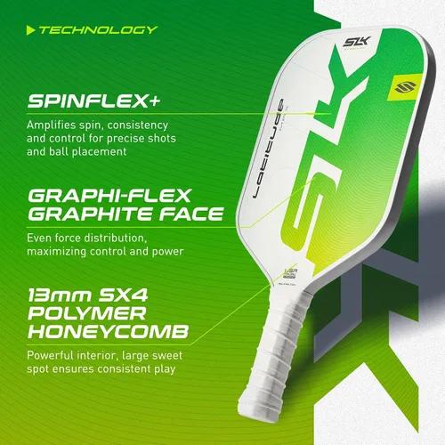 Vista 3 de Selkirk Sport SLK Latitude Pickleball Paddles Lightweight Graphite Core A pickleball racket with SpinFlex+ for unmatched spin and control on