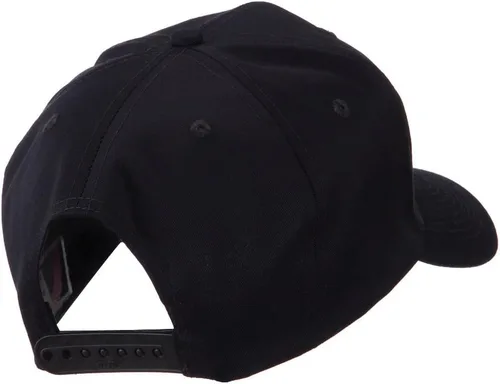 Vista 3 de e4Hats.com Gorra de parche grande militar veterano