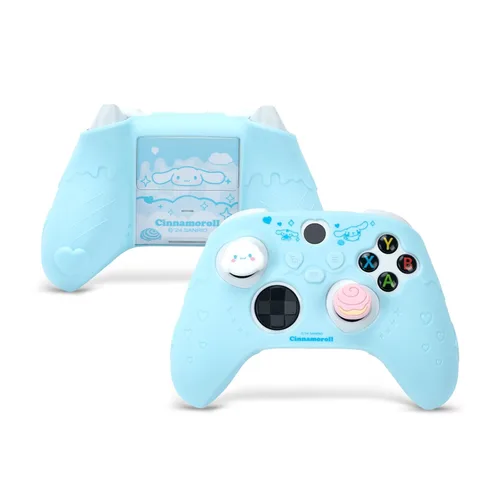 Vista 9 de Kuitmor Funda de Silicona para Control de Xbox Series X, Cubierta Protectora Suave Antideslizante Compatible con Control Inalámbrico Xbox con 2