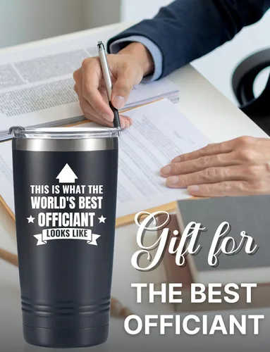 Vista 6 de Onebttl Regalos oficiales para hombres y mujeres, regalo oficial de boda para novios, vaso aislado de acero inoxidable de 20 onzas con tapa