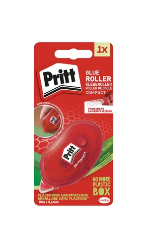 Vista 4 de Pritt Roller de Colle Compact, Colle reposicionable, résultat Ultra propre - 32.8 ft de Banda, largeur 0.331 in