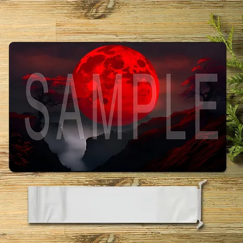 Vista 16 de Fantasy Black Lotus TCG - Tapete de juego de 24 x 14 pulgadas, tapete de juego para MTG DTCG CCG RPG Trading Card Game Mats superficie lisa juego