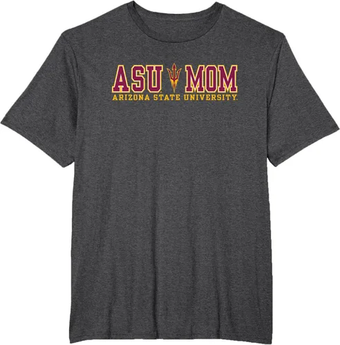 Vista 9 de Camiseta oficial de Arizona State Sun Devils Mom Bold ASU, Negro