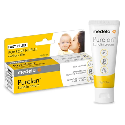 Vista 12 de Medela Purelan Lanolin Crema para pezones, alivio rápido, seguro para bebés