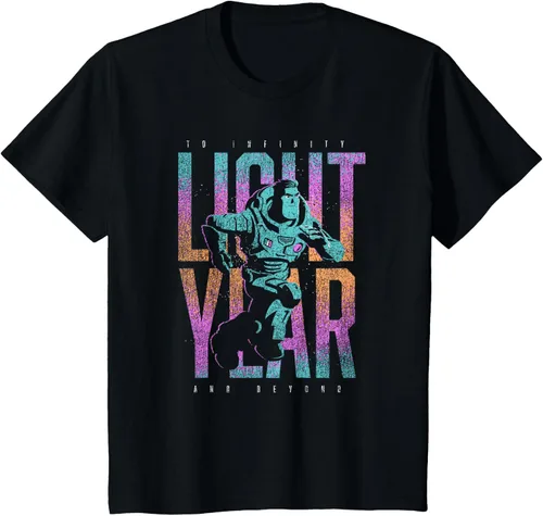 Vista 31 de Disney Pixar Lightyear Buzz Lightyear To Infinity And Beyond Camiseta, Negro